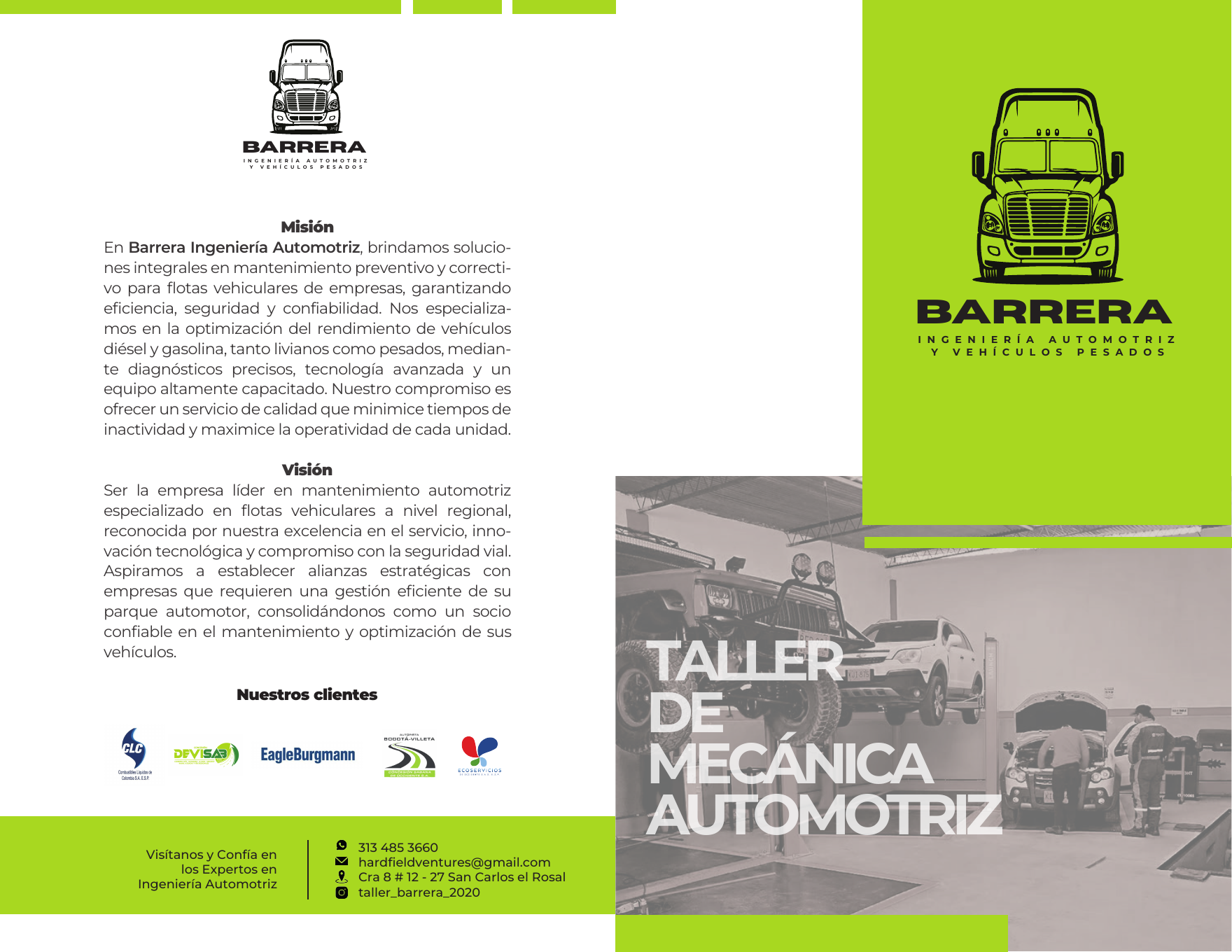 Página 2 del PDF de Barrera Ingeniería Automotriz